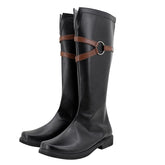 Game Guilty Gear Testament Black Shoes Boots Cosplay Accessories